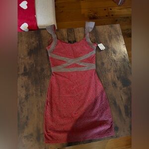 NWT Free People cross my heart open back bodycon dress - extra small xs